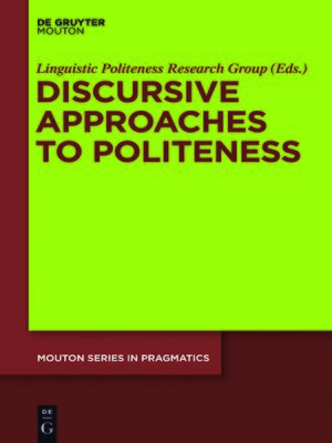 cover image of Discursive Approaches to Politeness